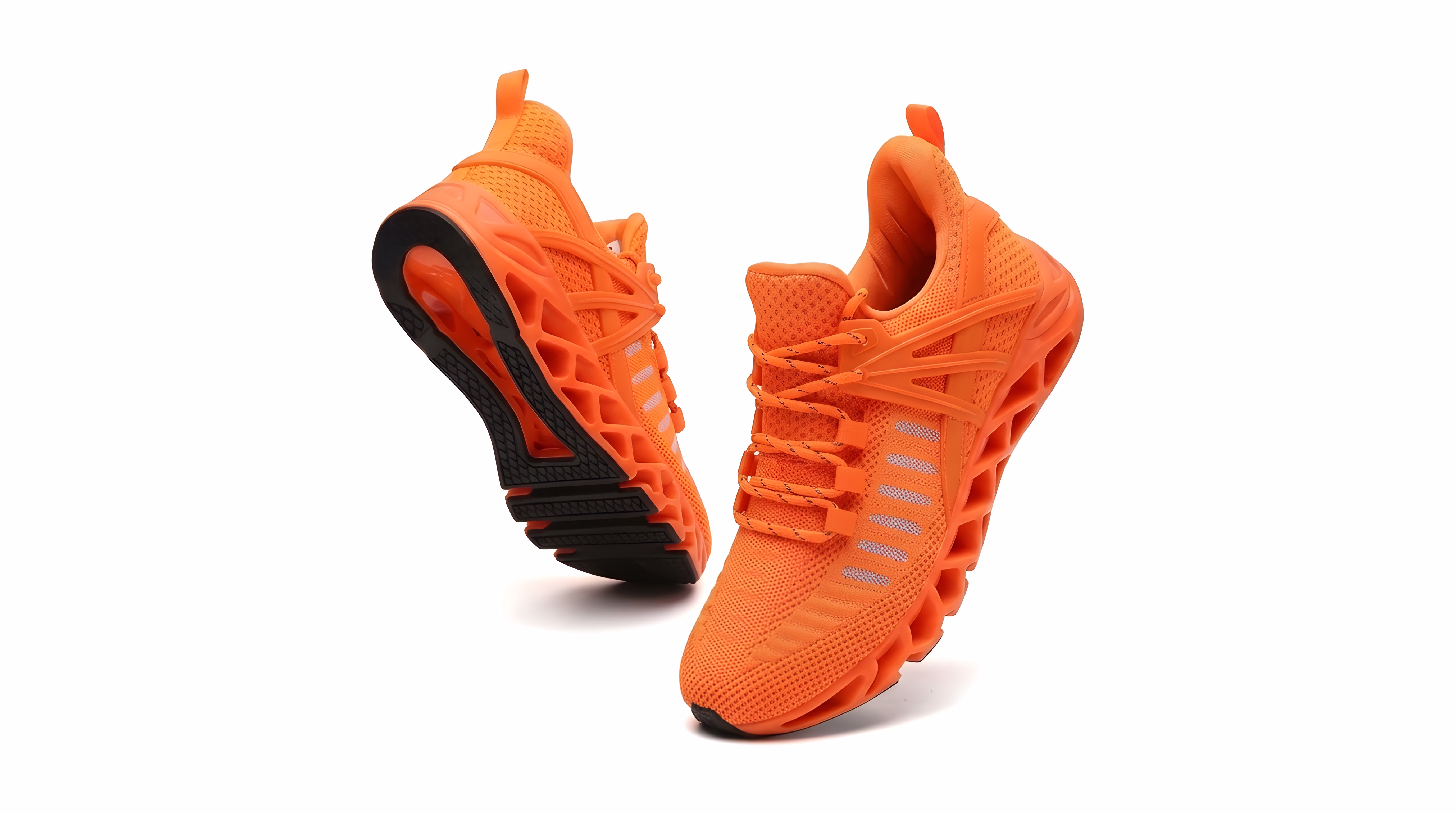 Orange Running Shoes